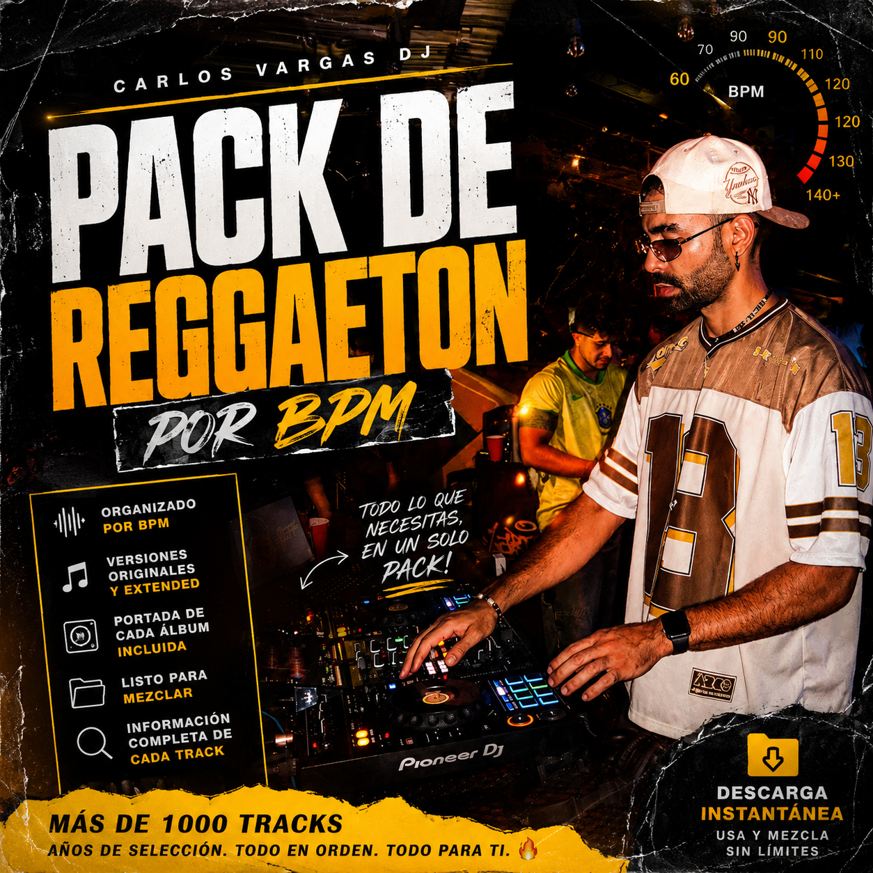 PACK DE REGGAETON POR BPM